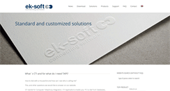 Desktop Screenshot of ek-soft.de